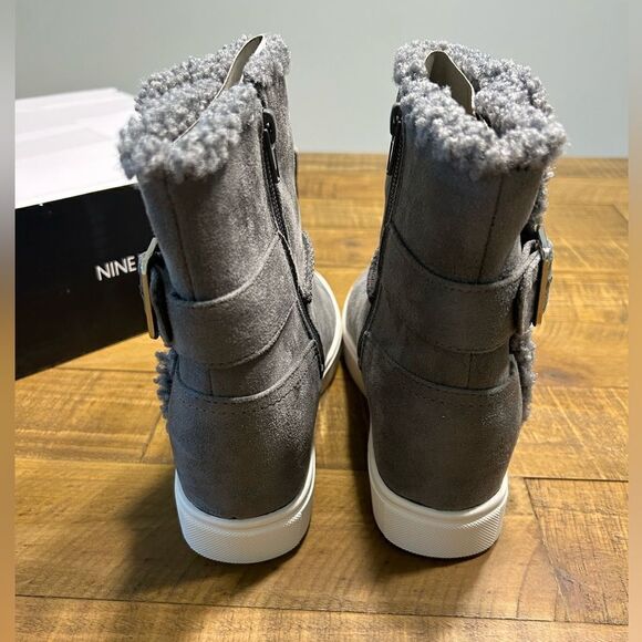 Nine West Women's Wedge Ankle Boot - Picture 14 of 14